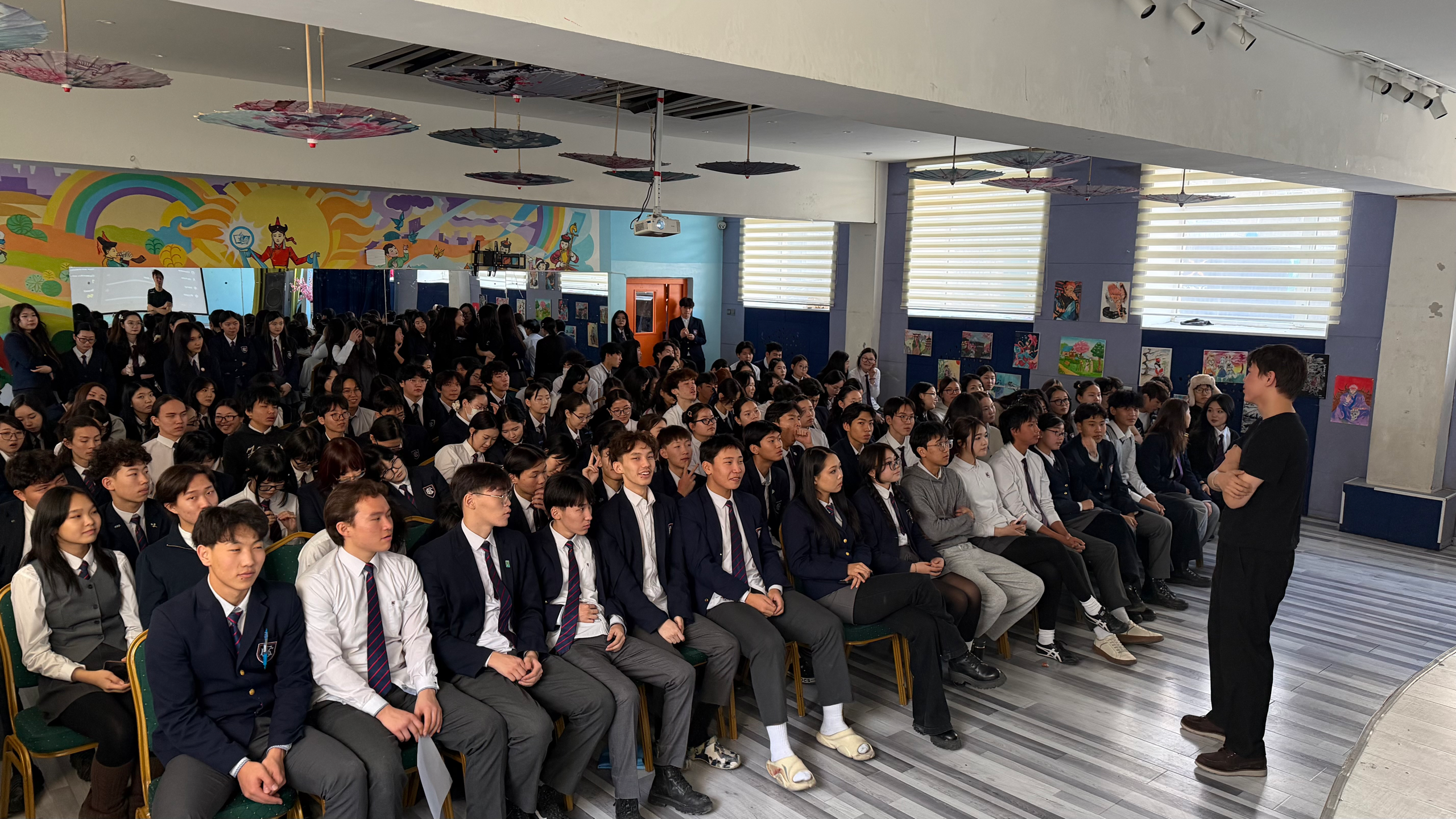 Students at a Core Tech admissions event